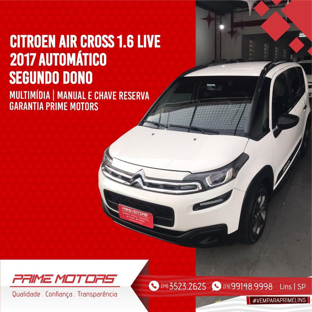 Citroen aircross 1.6 16v 4p Live Flex Automático 2017