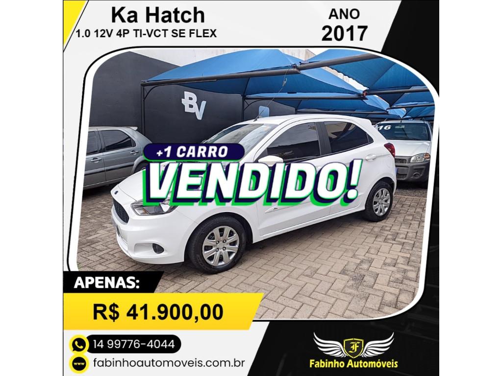 Ford ka Hatch 1.0 12v 4p Ti-vct Se Flex 2017