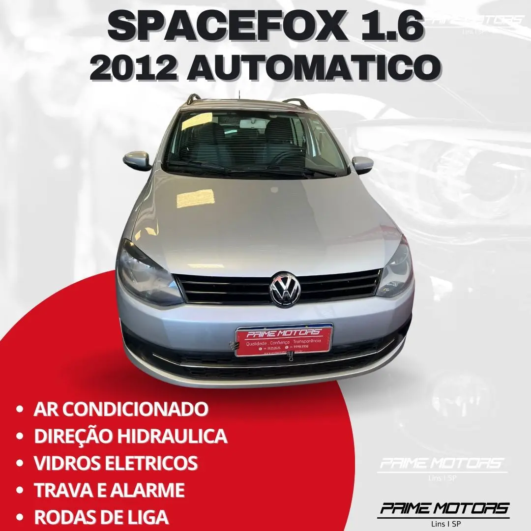 Volkswagen space Fox 1.6 4p Flex I-trend 2012