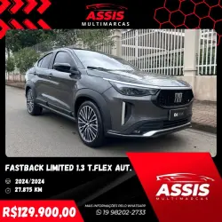 FIAT Fastback 1.3 16V 4P FLEX LIMITED EDITION TURBO 270 AUTOMTICO