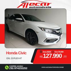 HONDA Civic 2.0 16V 4P EXL FLEX  AUTOMTICO CVT