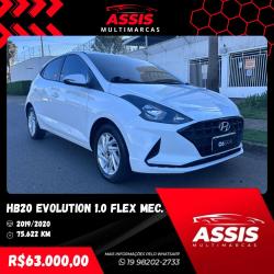HYUNDAI HB 20 Hatch 1.0 12V 4P FLEX EVOLUTION