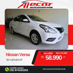 NISSAN Versa Sedan 1.6 16V 4P SV FLEX XTRONIC AUTOMTICO CVT