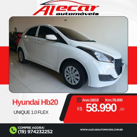 HYUNDAI HB 20 Hatch 1.0 12V 4P FLEX UNIQUE, Foto 1