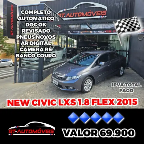 HONDA Civic 1.8 16V 4P FLEX LXS AUTOMTICO, Foto 1