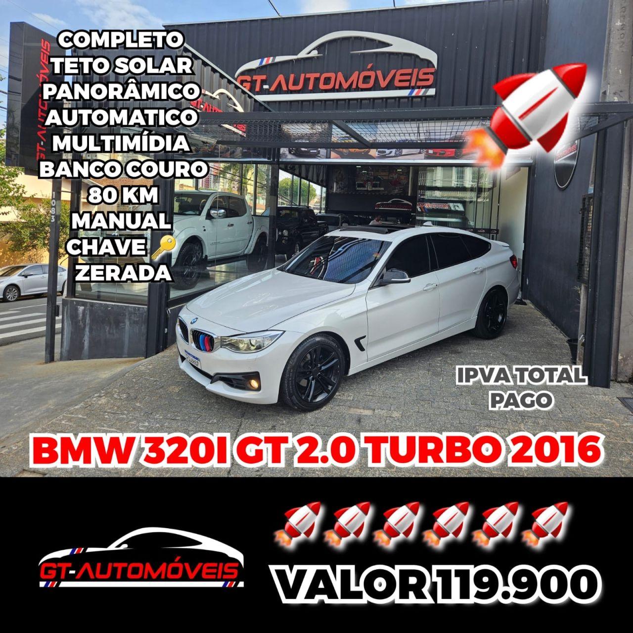 Bmw 320i 2.0 16v 4p Gt Sport Turbo Automático 2016