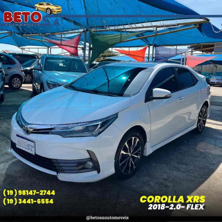 Toyota corolla 2.0 16v 4p Xrs Flex Automático 2018
