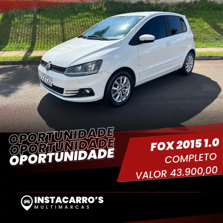 Volkswagen fox 1.0 4p Comfortline Flex 2015