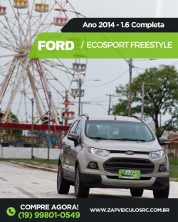 FORD Ecosport 1.6 16V 4P FREESTYLE