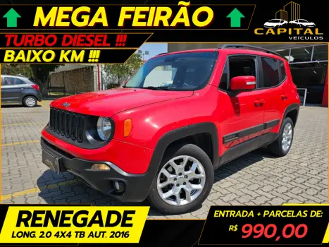 JEEP Renegade 2.0 16V 4P TURBO DIESEL LONGITUDE 4X4 AUTOMTICO, Foto 1