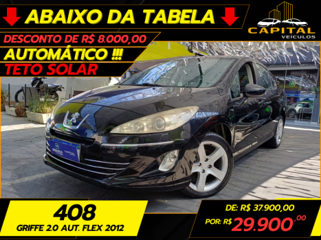 PEUGEOT 408 Sedan 2.0 16V 4P FLEX GRIFFE AUTOMTICO, Foto 1