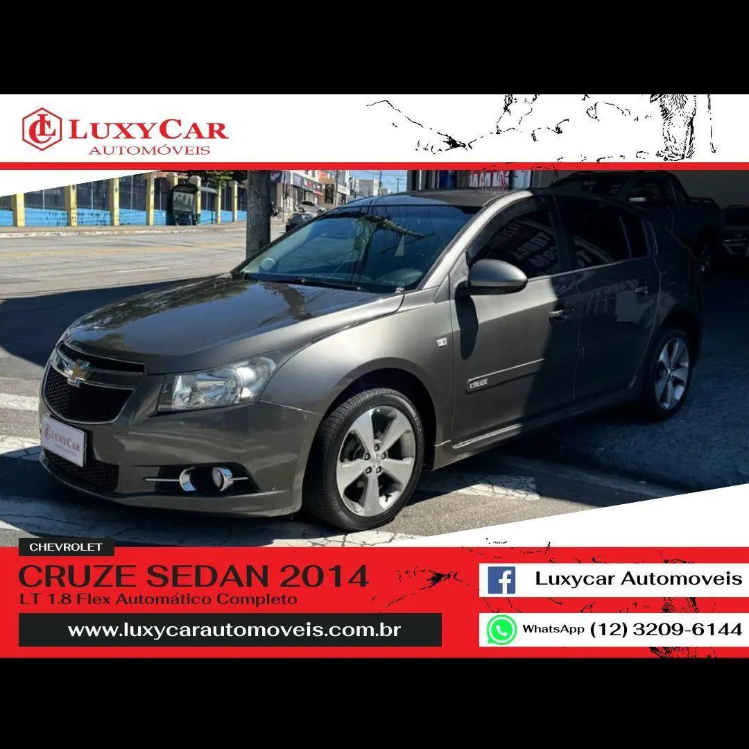 Chevrolet cruze Hatch 1.8 16v 4p Lt Sport Flex Automático 2014