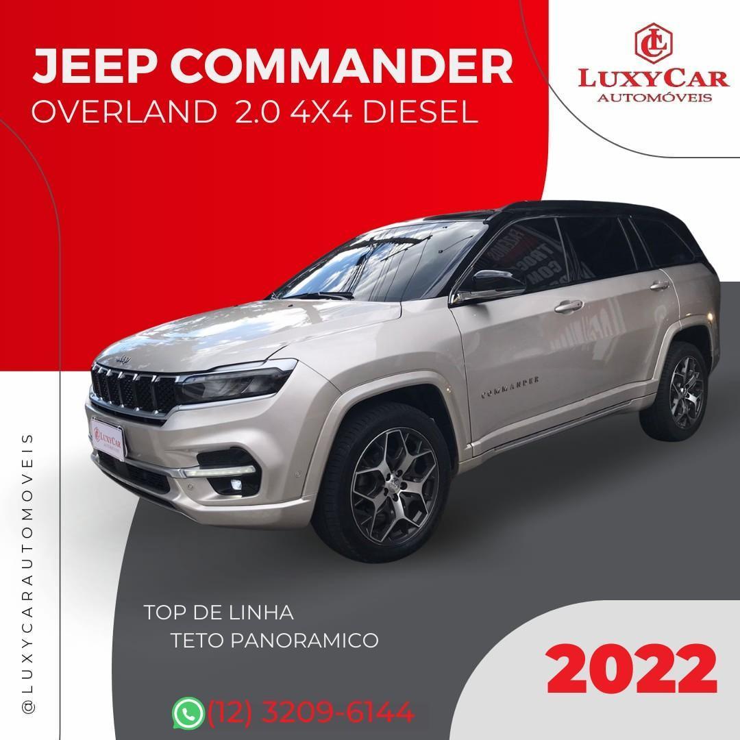 Jeep commander 2.0 16v 4p Td380 Overland Turbo Diesel Automático 2022