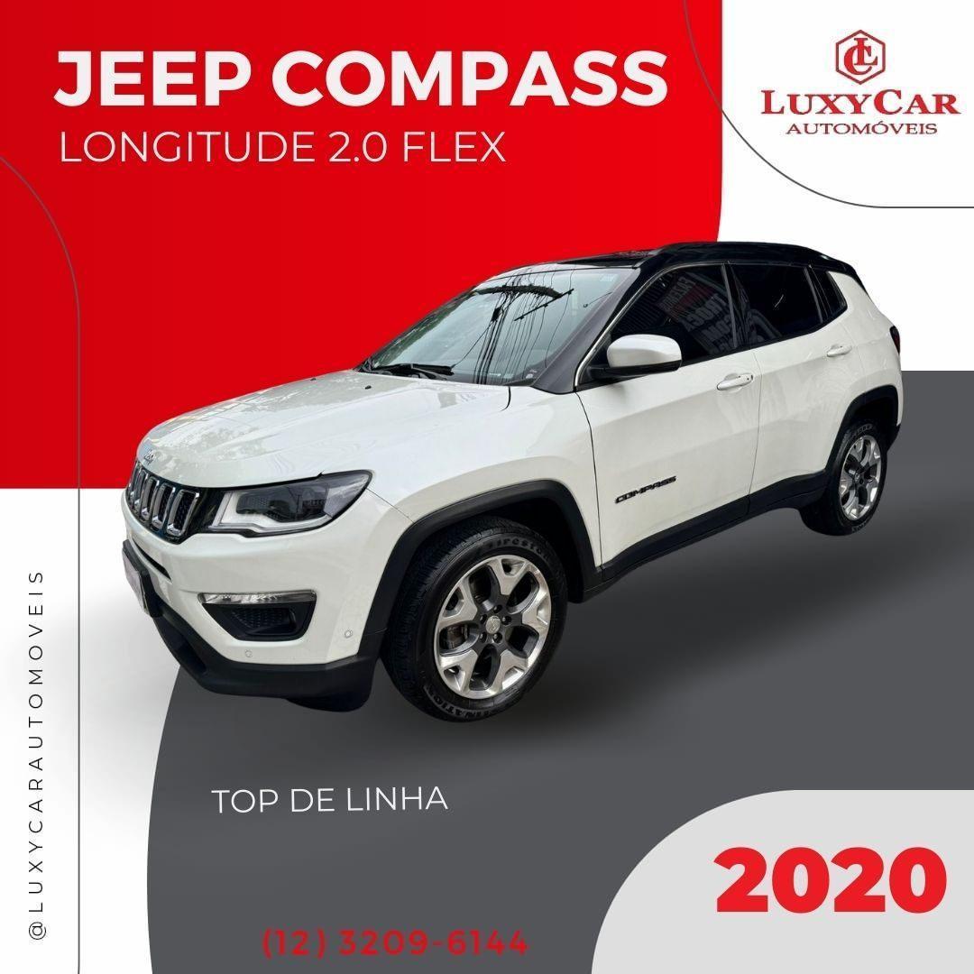 Jeep compass 2.0 16v 4p Longitude Flex Automático 2020