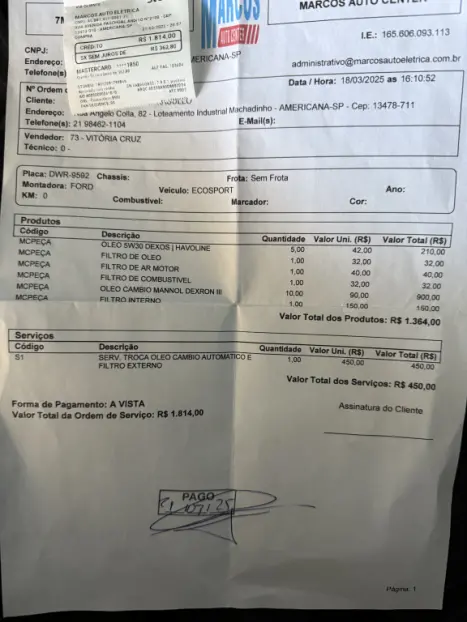 FORD Ecosport 2.0 16V 4P XLT FLEX AUTOMTICO, Foto 6