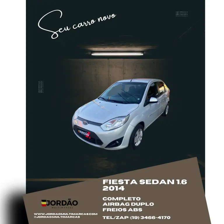 Ford fiesta Sedan 1.6 4p Rocam Flex 2014