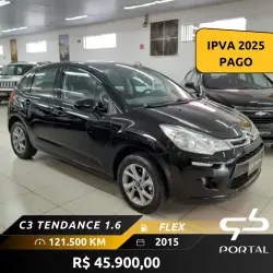 CITROEN C3 1.6 16V 4P FLEX VTI 120 TENDANCE AUTOMTICO