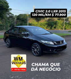 HONDA Civic 2.0 16V 4P FLEX LXR AUTOMTICO