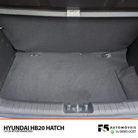 HYUNDAI HB 20 Hatch 1.0 12V 4P FLEX VISION, Foto 13