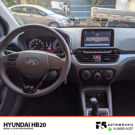 HYUNDAI HB 20 Sedan 1.0 12V 4P FLEX VISION, Foto 10