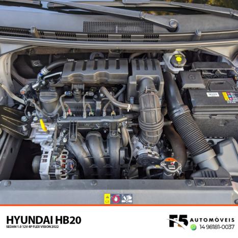 HYUNDAI HB 20 Sedan 1.0 12V 4P FLEX VISION, Foto 14