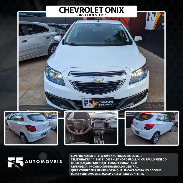 Chevrolet onix Hatch 1.4 4p Flex Lt 2015