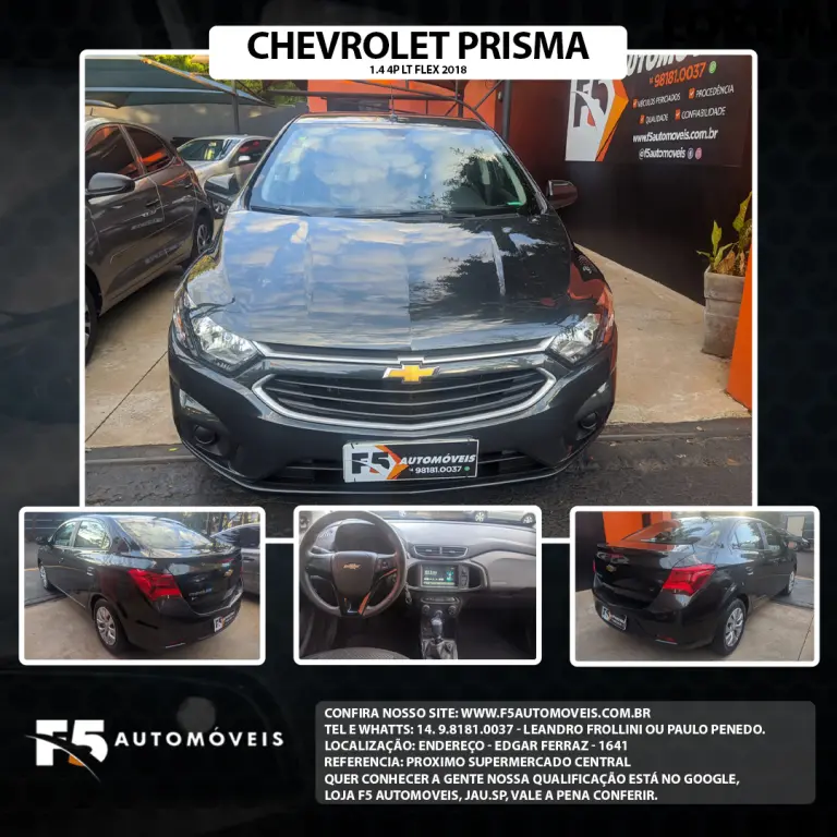 Chevrolet prisma 1.4 4p Lt Flex 2018