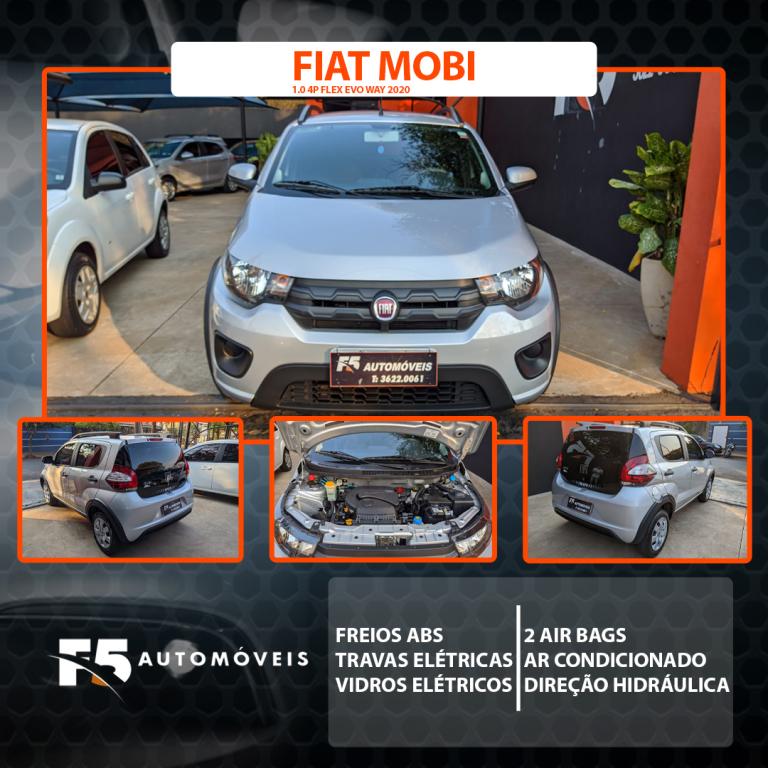 Fiat mobi 1.0 4p Flex Evo Way 2020