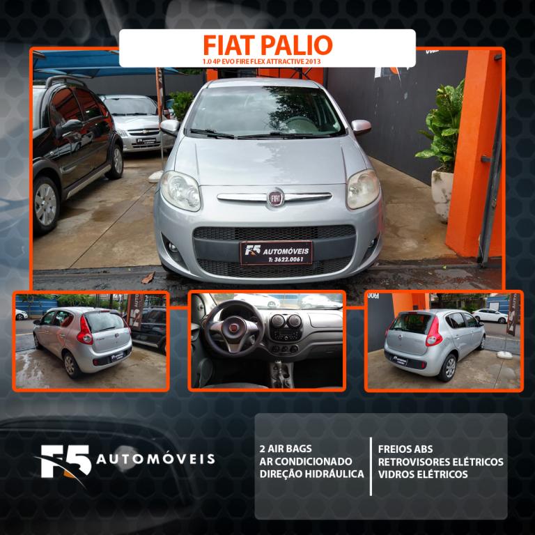 Fiat palio 1.0 4p Flex Attractive 2013