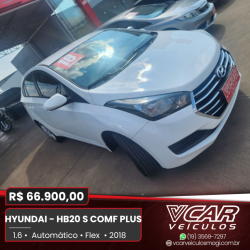 HYUNDAI HB 20 Sedan 1.6 16V 4P FLEX COMFORT PLUS AUTOMTICO