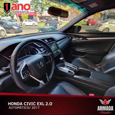 HONDA Civic 2.0 16V 4P EXL FLEX  AUTOMTICO CVT, Foto 8