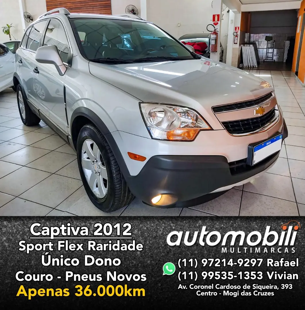 Chevrolet captiva Sport 2.4 16v Sfi Ecotec Automático 2012