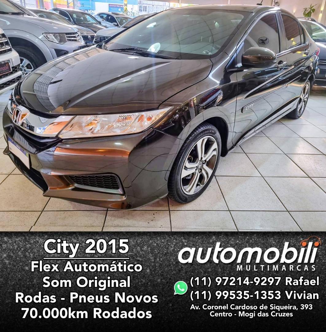 Honda city Sedan 1.5 16v 4p Lx Flex Automático 2015