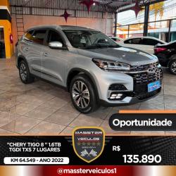 CHERY Tiggo 8 1.6 16V 4P TGDI TURBO TXS AUTOMTICO DCT