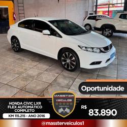 HONDA Civic 2.0 16V 4P FLEX LXR AUTOMTICO
