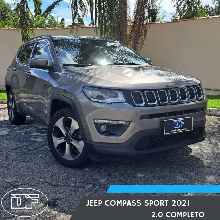 Jeep compass 2.0 16v 4p Sport Flex Automático 2021