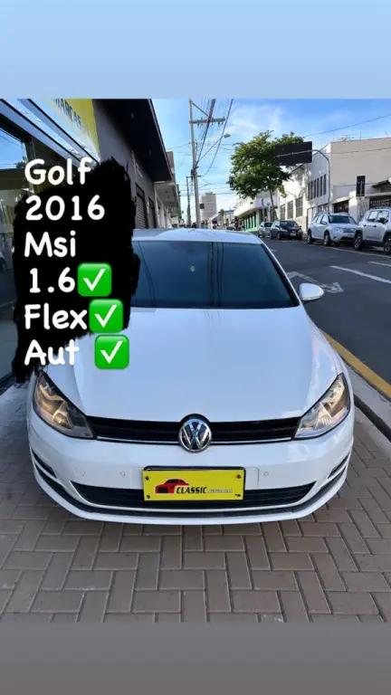Volkswagen golf 1.6 4p Confortline Automático 2016