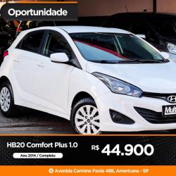 HYUNDAI HB 20 Hatch 1.0 12V 4P FLEX COMFORT PLUS