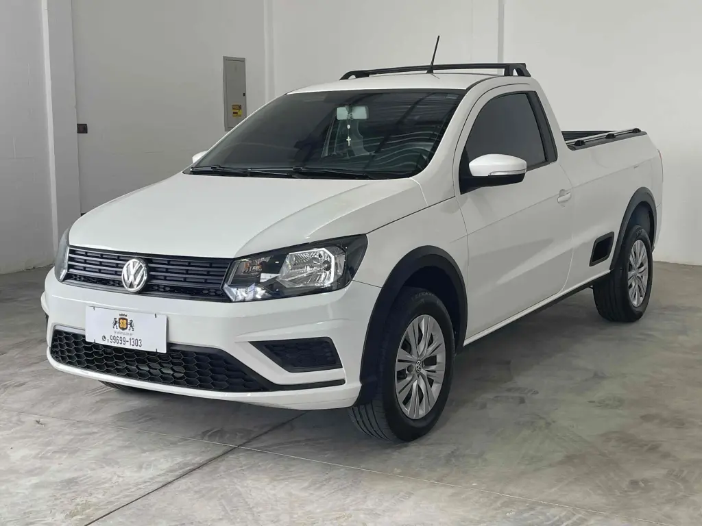 Volkswagen saveiro 1.6 G7 Cabine Simples Trendline Flex 2018